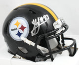 Jack Sawyer Signed Pittsburgh Steelers Speed Mini Helmet - Beckett W Hologram