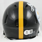 Jack Sawyer Signed Pittsburgh Steelers Speed Mini Helmet - Beckett W Holo *White