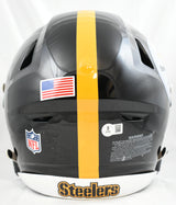 Jack Sawyer Autographed Steelers F/S Speed Flex Helmet - Beckett W Holo *Silver