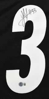 Jack Sawyer Autographed Black Pro Style Jersey - Beckett W Hologram *Black *L3