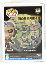 Bruce Dickinson Signed Iron Maiden Aces High Eddie Funko Pop #437-Beckett W Holo
