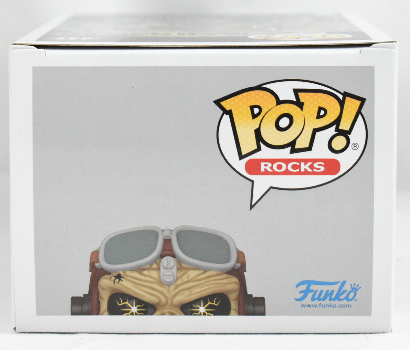 Bruce Dickinson Signed Iron Maiden Aces High Eddie Funko Pop #437-Beckett W Holo