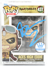 Bruce Dickinson Signed Iron Maiden Aces High Eddie Funko Pop #437-Beckett W Holo