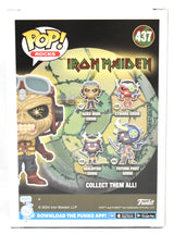 Bruce Dickinson Signed Iron Maiden Aces High Eddie Funko Pop #437-Beckett W Holo