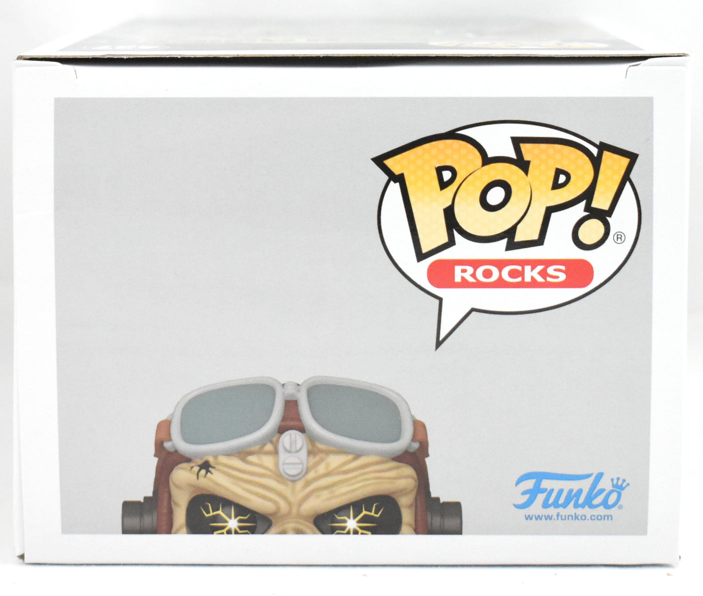 Bruce Dickinson Signed Iron Maiden Aces High Eddie Funko Pop #437-Beckett W Holo