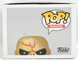 Bruce Dickinson Signed Iron Maiden Piece of Mind Eddie Funko Pop #146- Beckett W