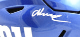 Abdul Carter Signed New York Giants Mid-Size Speedflex Helmet - Beckett W Holo