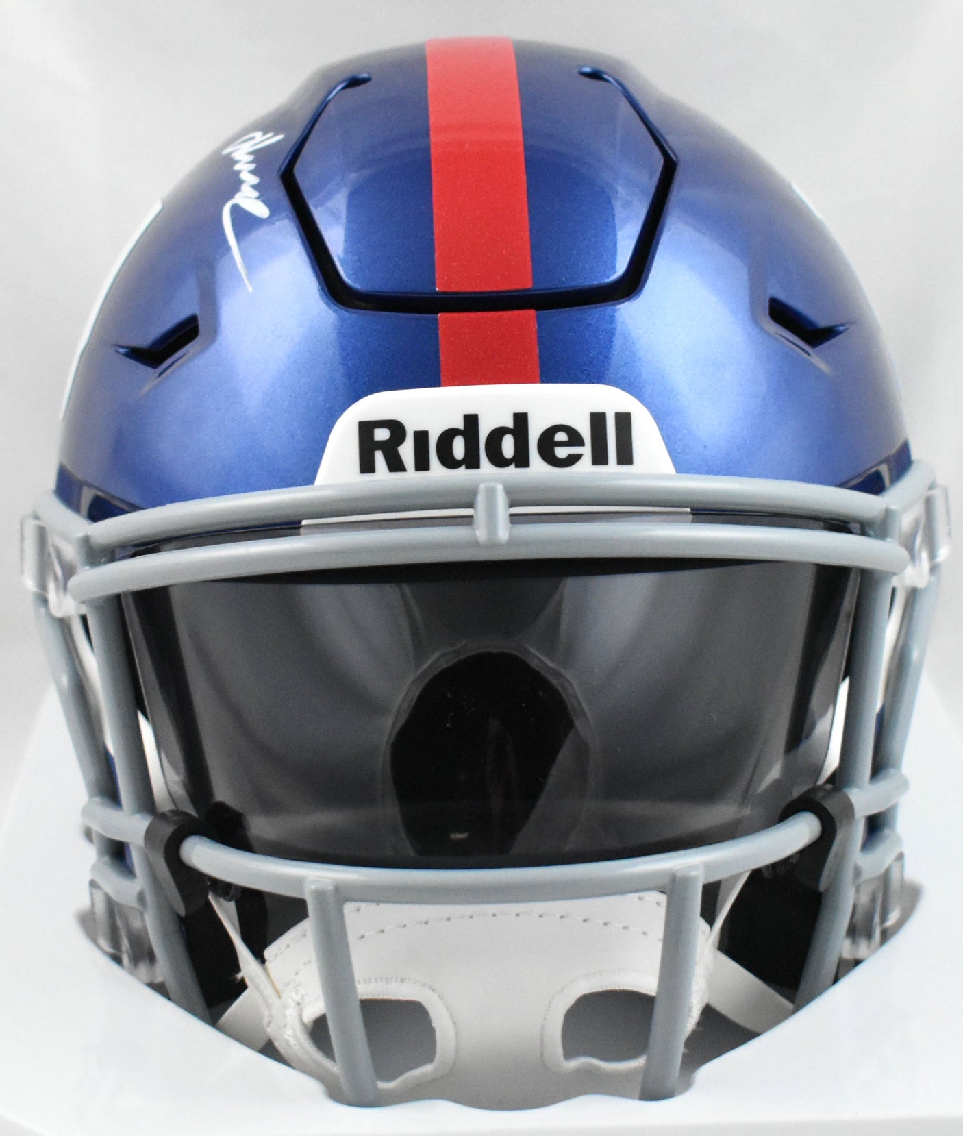 Abdul Carter Signed New York Giants Mid-Size Speedflex Helmet - Beckett W Holo