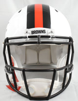 Quinshon Judkins Signed Browns F/S ALT 23 Speed Authentic Helmet- Beckett W Holo