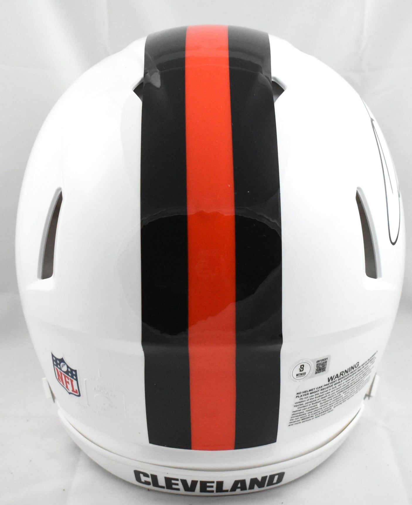 Quinshon Judkins Signed Browns F/S ALT 23 Speed Authentic Helmet- Beckett W Holo