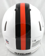 Quinshon Judkins Signed Browns F/S ALT 23 Speed Authentic Helmet- Beckett W Holo