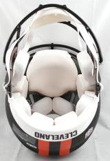 Quinshon Judkins Signed Browns F/S ALT 25 Speed Authentic Helmet- Beckett W Holo