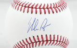 Nolan Ryan Autographed Rawlings OML Baseball - PSA *Blue