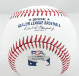 Nolan Ryan Autographed Rawlings OML Baseball - PSA *Blue