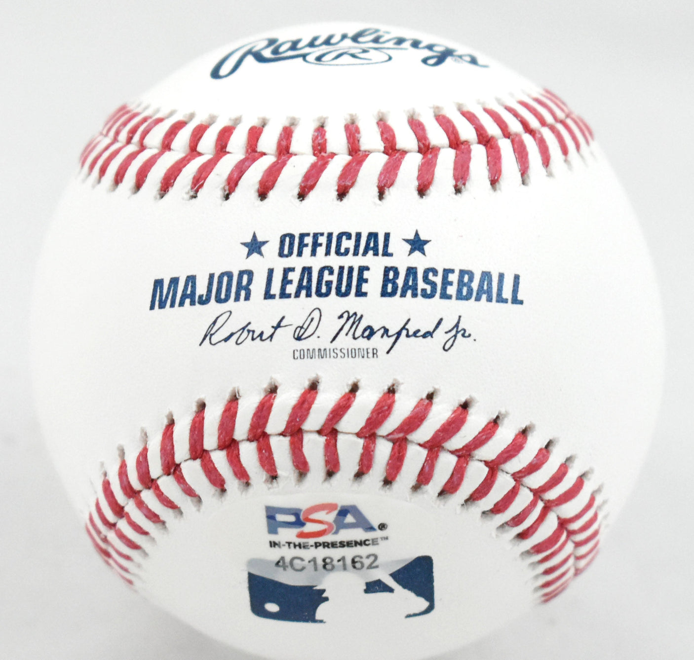 Nolan Ryan Autographed Rawlings OML Baseball w/ 5,714 K's - PSA *Blue