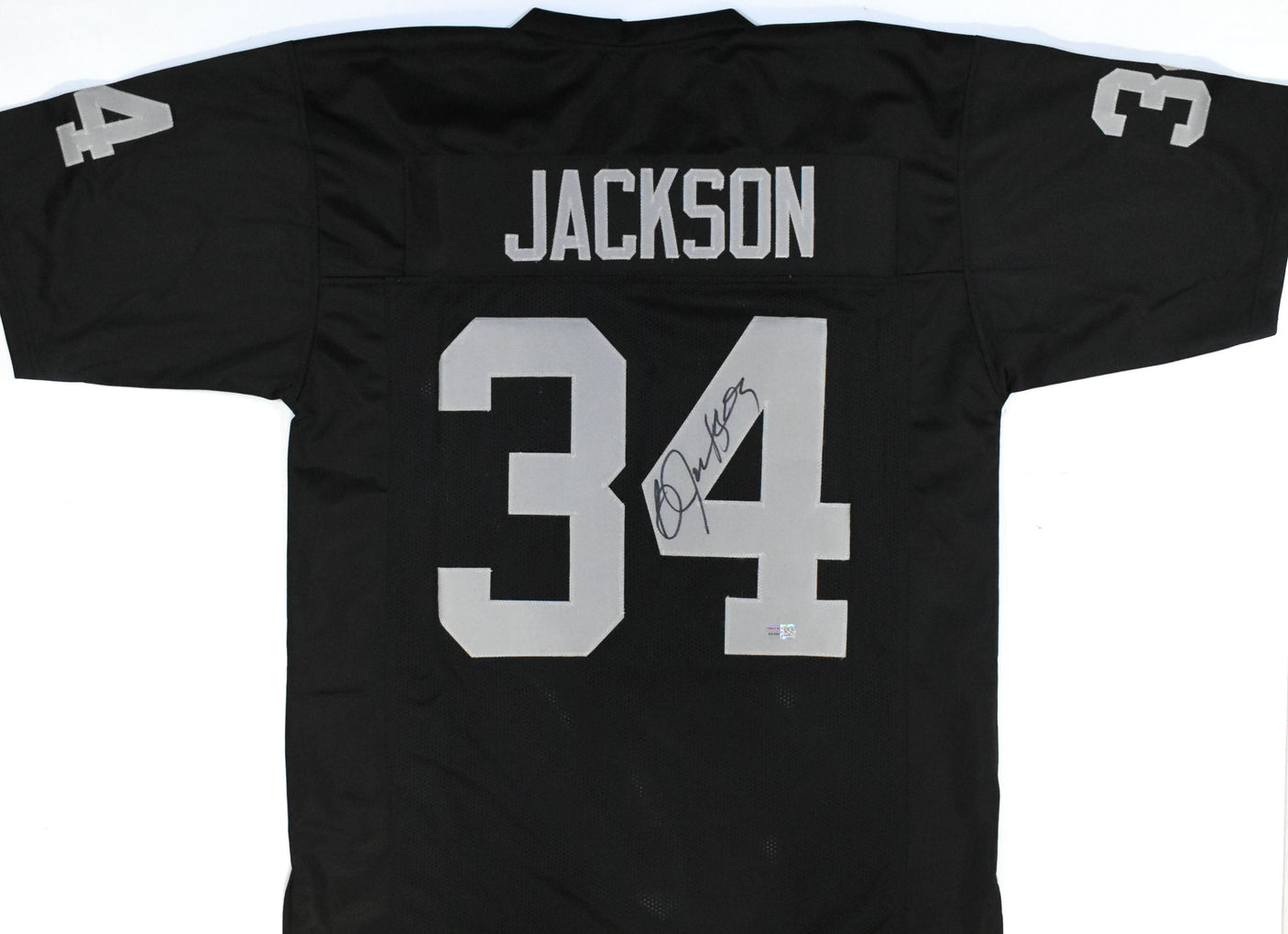Bo Jackson Autographed Black Pro Style Jersey - Tristar *Black