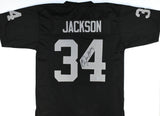 Bo Jackson Autographed Black Pro Style Jersey - Tristar *Black
