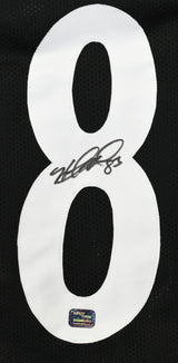 Heath Miller Autographed Black Pro Style Jersey - Prova *Black