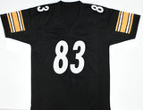 Heath Miller Autographed Black Pro Style Jersey - Prova *Black