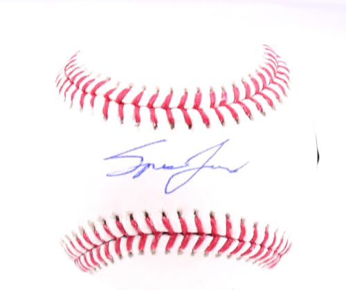 Spencer Jones Autographed Rawlings OML Baseball - Fanatics *Blue