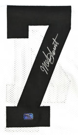 Mel Blount Autographed White Pro Style Jersey - Prova *Silver