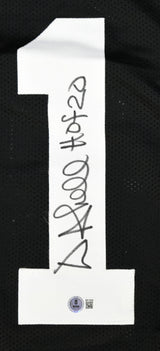 Donnie Shell Autographed Black Pro Style Jersey HOF - Beckett W Hologram *Black