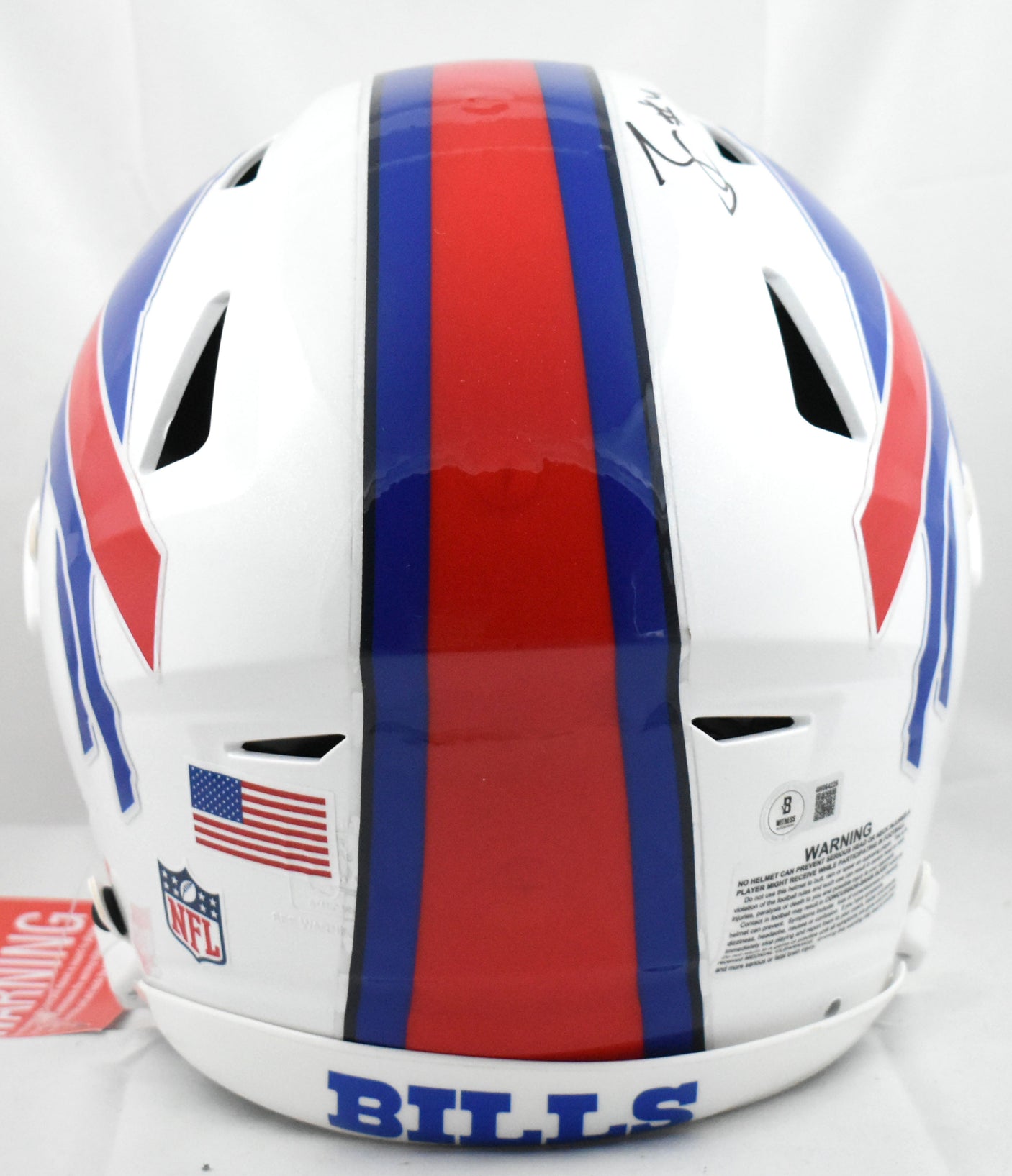 James Cook Autographed Bufalo Bills F/S Speed Flex Helmet - Beckett W Hologram