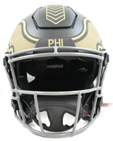 A.J. Brown Autographed Eagles F/S Salute 2025 Speed Flex Helmet - Beckett W Holo