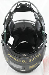 A.J. Brown Autographed Eagles F/S Salute 2025 Speed Flex Helmet - Beckett W Holo