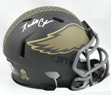 Randall Cunningham Signed Eagles Salute 2025 Speed Mini Helmet - Beckett W Holo