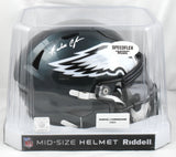 Randall Cunningham Autographed Eagles Mid-Size Speedflex Helmet - Beckett W Holo