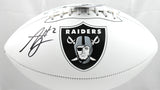 Ashton Jeanty Autographed Las Vegas Raiders Logo Football - Beckett W Hologram