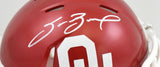 Sam Bradford Autographed Oklahoma Sooners Speed Mini Helmet - Beckett W Hologram
