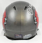 Derrick Brooks Autographed Tampa Bay Buccaneers Speed Mini Helmet - Prova *White