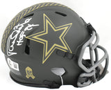 Randy White Signed Dallas Cowboys Salute 2025 Speed Mini Helmet HOF Beckett W