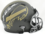 Joe DeLamielleure Autographed Buffalo Bills Salute 2025 Speed Mini Helmet -Prova