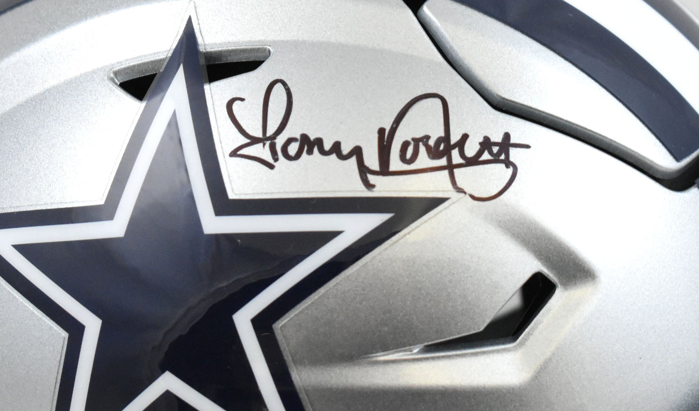 Tony Dorsett Autographed Dallas Cowboys Mid-Size SpeedFlex Helmet Beckett W Holo