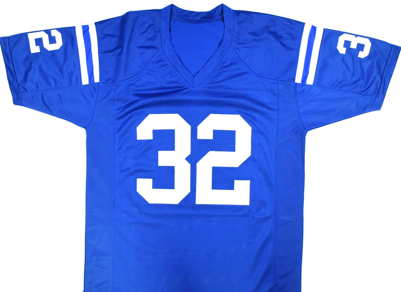 Edgerrin James Autographed Blue Pro Style Jersey - Beckett W Hologram *Black
