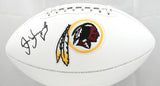 Joe Jacoby Autographed Washington Redskins Logo Football - Prova *Black