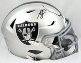 Ashton Jeanty Autographed Raiders Mid-Size Speedflex Helmet - Beckett W Hologram