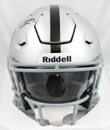Ashton Jeanty Autographed Raiders Mid-Size SpeedFlex Helmet - Beckett W Hologram