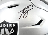 Ashton Jeanty Autographed Las Vegas Raiders F/S Speed Flex Helmet Beckett W Holo