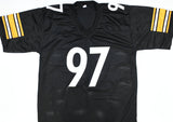 Cameron Heyward Autographed Black Pro Style Jersey - Beckett W Hologram *Black