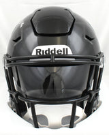 Travis Hunter Autographed Jaguars Mid-Size SpeedFlex Helmet - Beckett W Hologram