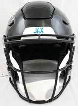 Travis Hunter Autographed Jacksonville Jaguars F/S SpeedFlex Helmet- Beckett W