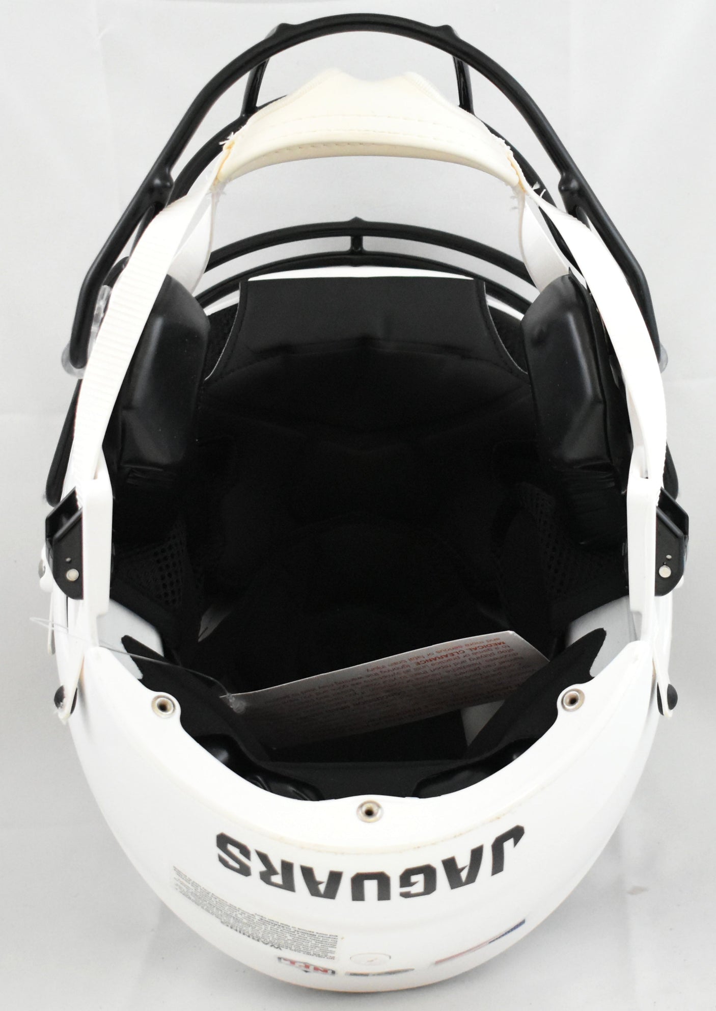 Travis Hunter Autographed Jaguars F/S Alt 2024 SpeedFlex Helmet- Beckett W Holo