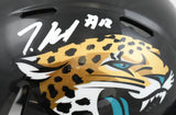 Travis Hunter Signed Jacksonville Jaguars Speed Mini Helmet # - Beckett W Holo