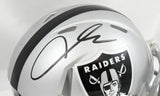 Aidan O'Connell Autographed Las Vegas Raiders Speed Mini Helmet - Beckett W Holo
