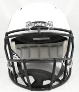 Travis Hunter Signed Colorado Buffaloes F/S White Speed Helmet- Beckett W Holo