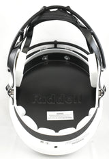 Travis Hunter Signed Colorado Buffaloes F/S White Speed Helmet- Beckett W Holo